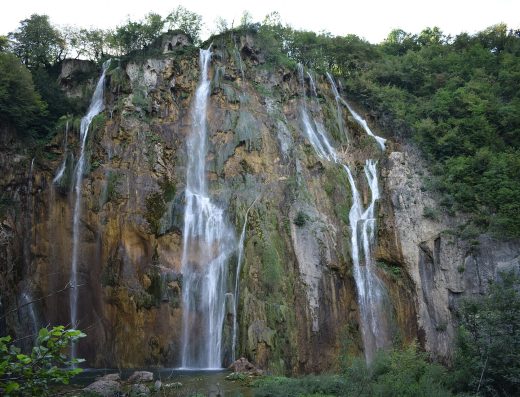 Veliki Slap, the Great Waterfall at Plitvice