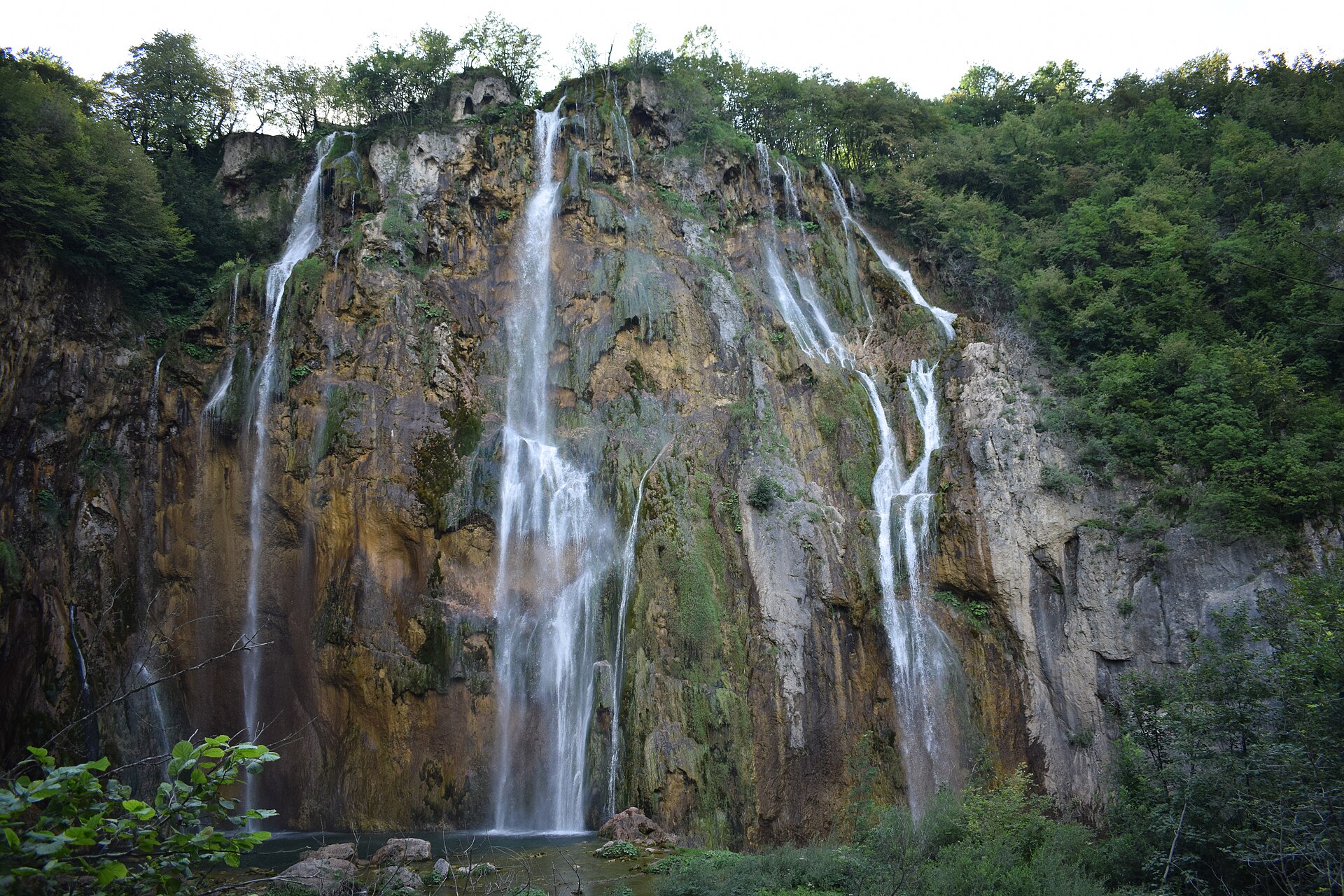 Veliki Slap, the Great Waterfall at Plitvice